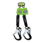 SRL, 6 Ft. Web, Dual Leg, Aluminum Pelican Hook with Webbing Bracket - 019-5155